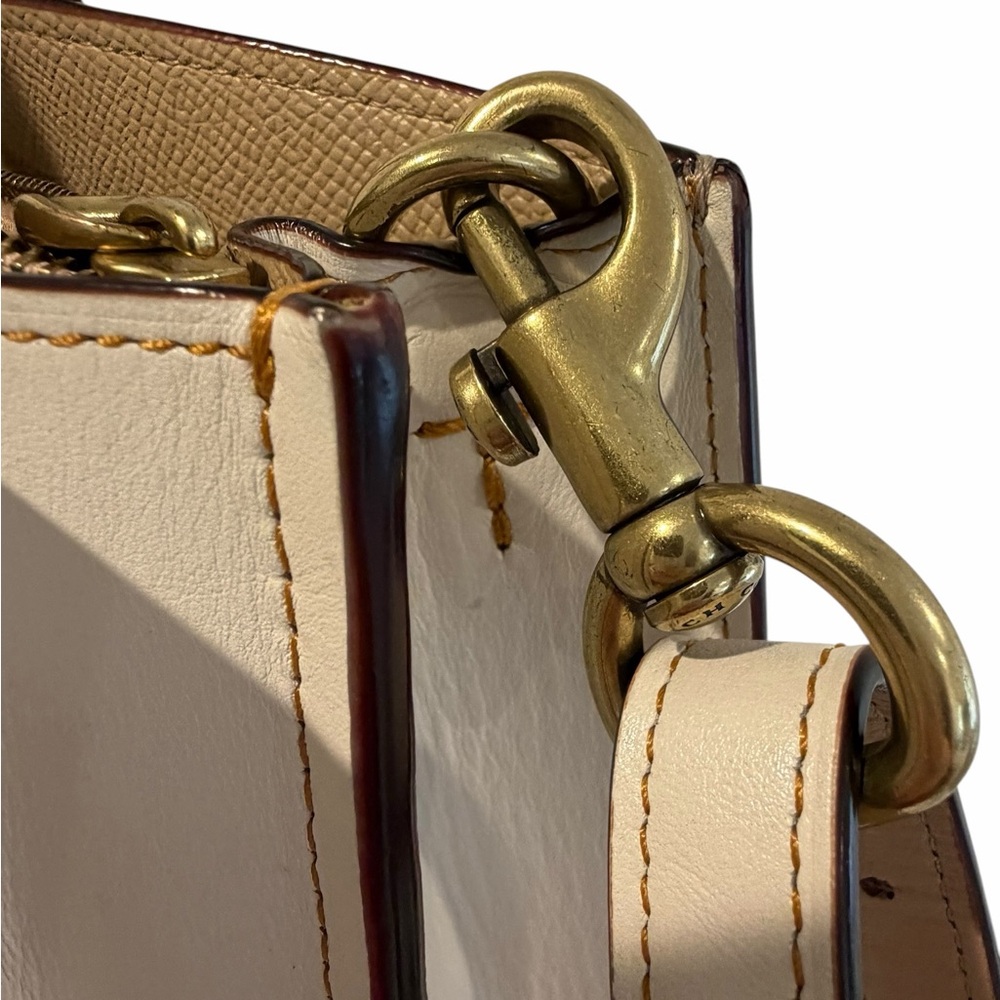 🌿 Coach Charlie Carryall Signature Rose Print Satchel 🌿 - Picture 11 of 12